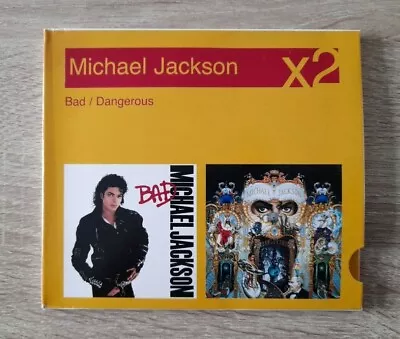 Michael Jackson Bad/Dangerous CD Set (2007) • $8.08