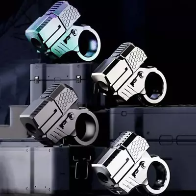 Decompress EDC Launcher Model Ring One-Click Eject Fidget Toys With Soft Bullets • $25.95