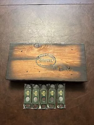 Vintage Original Gispert Cigar Press Wooden 10 Cigar Mold La Flor De Copan New • $124.99