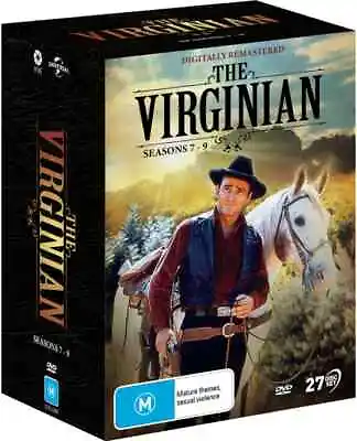 The Virginian Seasons 7 - 9 Remastered [ntsc All Regions] (27dvd) • $99.90