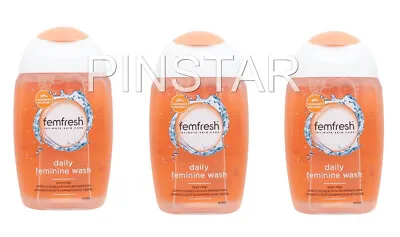 £7.49 • Buy 3 X Femfresh Daily Intimate Hygiene Wash Soap Free Lightly Fragranced 150ml