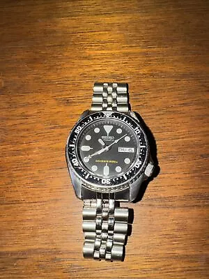 Mens Seiko SKX013 7S26-0030 38mm Automatic Dive Watch • $91