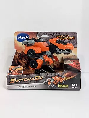 VTech Switch & Go T-Rex Race Car Easy To Transform With Light Effects - NEW • $14.68