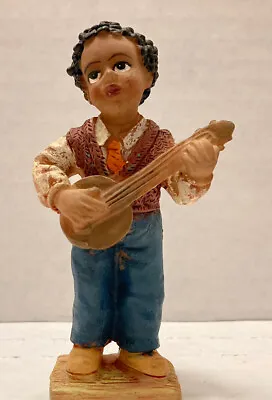 Small Collectible 3.5” Ceramic Banjo Player Figurine  • $7.99