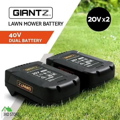 $58.50 • Buy Giantz Lawn Mower Cordless Electric Lawnmower Lithium 40V Battery Powered Catch
