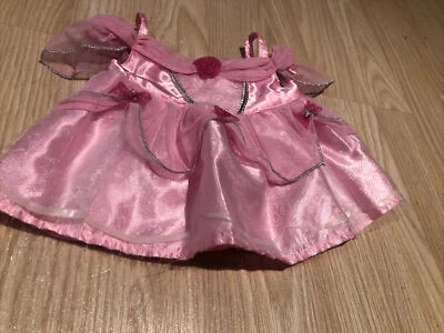 £3.99 • Buy ~Build A Bear Pink Gorgeous PRINCESS Dress BABW VGC Christmas Present~