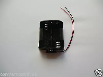 £2.99 • Buy 3 Volt Power Supply (2xC). 2x C Cell 3v Battery Holder & PP3 Connector Cable. 