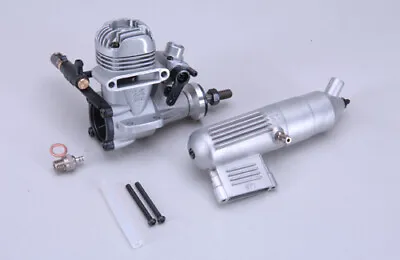 OS Engine MAX 15LA Silver With 871 Silencer For RC Model Aircraft • $215.75