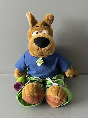 Scooby Doo Plush Soft Toy With Torch Talking 18” Pop Rocket Hanna- Barbera 2005 • £32.95