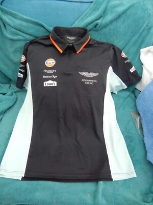 £34 • Buy Aston Martin Racing Gulf Sponsor Hacket Polo Shirt