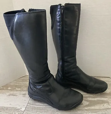 Merrell Boots Black Saratov SZ 7 Primaloft Polartec Waterproof Insulated Snow • $19.97