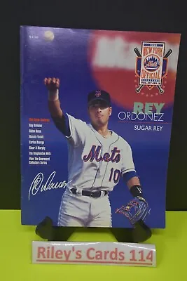 1998 NY Mets Official Scorecard V Braves • $11.99