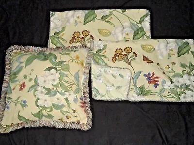 Williamsburg Garden Images Floral Magnolias (3p) Standard Pillow Shams & Pillow • $51.20