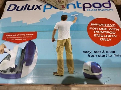 £70 • Buy Dulux Paint Pod Power Roller System With 2 X 5L Emulsion Paintpods