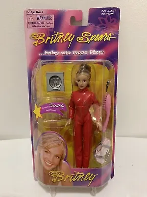 Britney Spears 2000 Play Along Doll Red Leather OOPS I Did It Again SEALED • $135.81