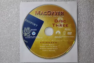 MacGyver: Season 2 Disc 3 DVD • $5.99