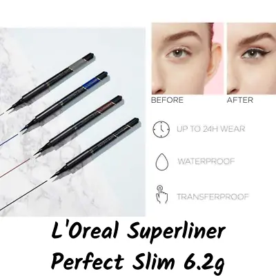 £6.99 • Buy L'Oreal Superliner Perfect Slim 6.2g Available In 4 Shades Brand New Pick Now
