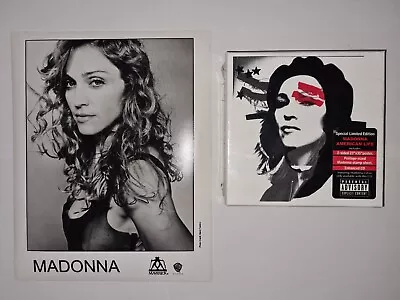 Madonna American Life Cd Box Set Sealed & Original Record Company Promo Photo • £49