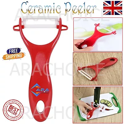 Ceramic Blade Peeler Potato Carrot Parsnip Veg Fruit Slicer Speed Cutter Tool UK • £3.25