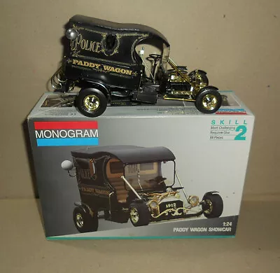 Vintage Monogram--Paddy Wagon Showrod--1/24 Scale Model Kit---Built Original Box • $27.95