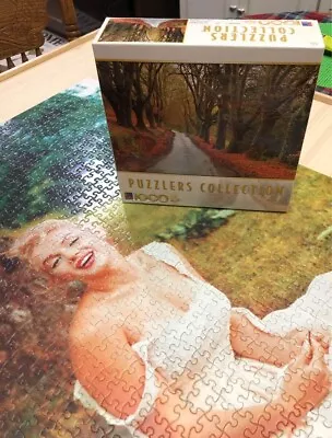 Mystery Puzzle Of Marilyn Monroe 1000 Pieces Was Put In Wrong Box • $9.99