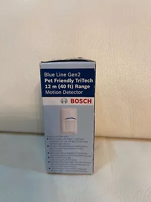Bosch ISC-BDL2-WP12G Blue Line Gen2 TriTech Motion Detector PIR Pet Friendly 40' • $23.99