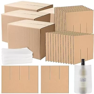 Moving Box Packing Boxes Shipping Box 16 X 12 X 12 Inch Divider Kits Included 10 • $49.27