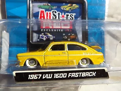 1967 Volkswagen 1600 Fastback     2008 Maisto All Stars Red Exclusive 100   1:64 • $16.99