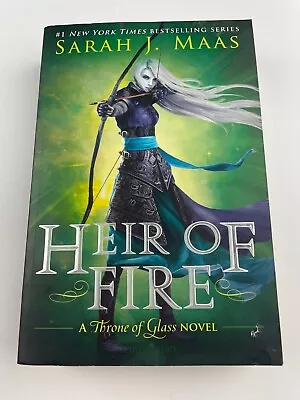 Heir Of Fire Sarah J Maas Paperback Original Cover Throne Of Glass Series • $32.99