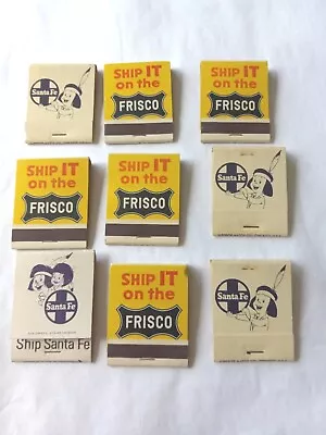  Railroad Matchbooks Mixed Lot (9) • $28