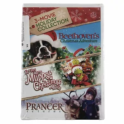 3-Movie Holiday Collection Beethoven's Christmas / Muppets / Prancer (DVD) • $9.99