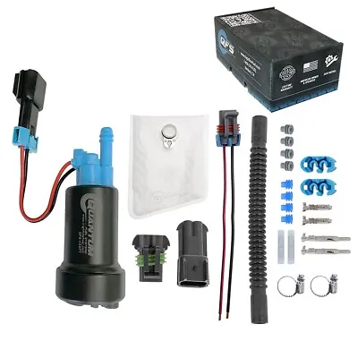 QFS 450LPH E85 Compatible Intank Fuel Pump +PTFE Flex Fuel Hose +Install Kit • $104.98