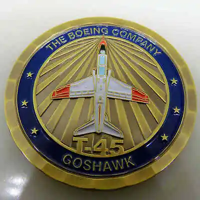 United States Navy T-45 Goshawk Challenge Coin • $48
