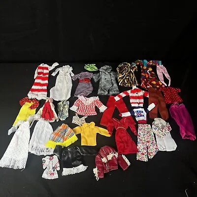 Mixed Barbie Doll Vintage Dresses Clothing Clone Lot Of 29 Pieces • $59.50