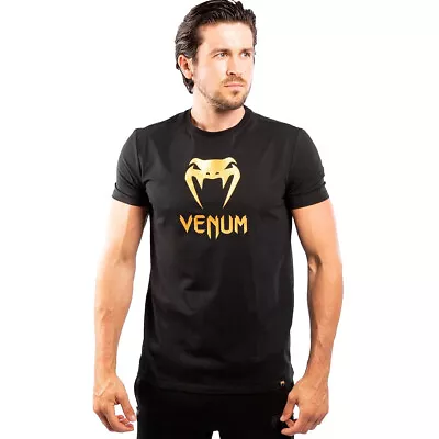 Venum Classic T-Shirt - Black/Gold • $27.99