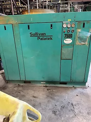 Sullivan Palatek75UDRotary Screw Air Compressor 75Hp 460V 3PH • $9700