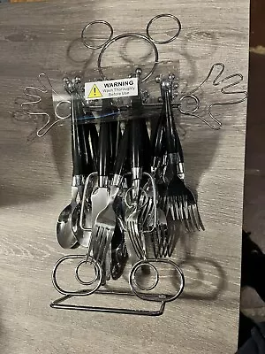 Mickey Mouse Silverware Set With Caddy • $100