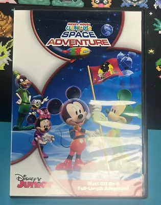 Mickey Mouse Club House Space Adventure DVD Disney Junior (B128-8) • $6.30