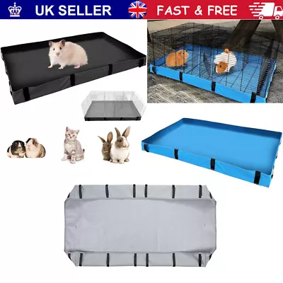 Guinea Pig Bed Cages Liner Washable Hamster Pads Waterproof For Grills Habitat • £19.95