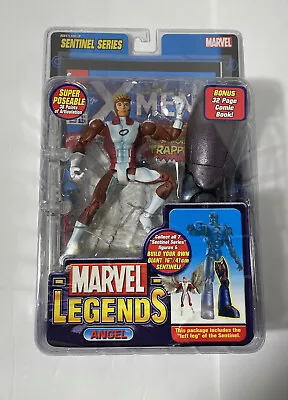 ANGEL (RED) SENTINEL BAF Left Leg. Marvel Legends 2005 ToyBiz MIP. • $60.99