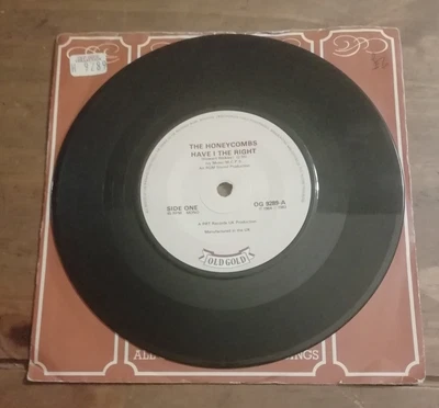 The Honeycombs Have I The Right / That's The Way 7  Vinyl VG+ • £3.99