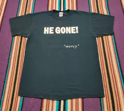 Vtg Chicago White Sox Ken Harrelson The Hawk Catch Phrases He Gone T Shirt Sz XL • $19.99