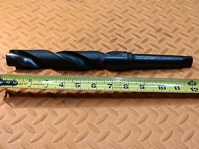 1 1/4  HSS Morse Taper #3 Flat Bottom Twist Drill Bit 12 1/2  OAL MT3 1.25 • $55.79