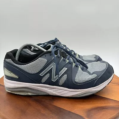 New Balance 1540 V2 Mens 13 2E Wide Blue Gray Running Athletic Walking Sneakers • $38.15