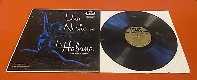 Vintage Vinyl/LP. Una Noche En Habana Various (Incl. Celia Cruz. Cuban. READ! • $19.99