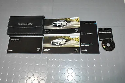 2018 Mercedes Benz E400 E 400 Class Coupe Owners Manual - SET • $29.99