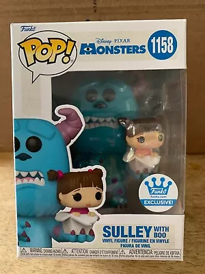 Funko Pop! Disney SULLEY With BOO! Funko Shop EXCLUSIVE!! • $9.99