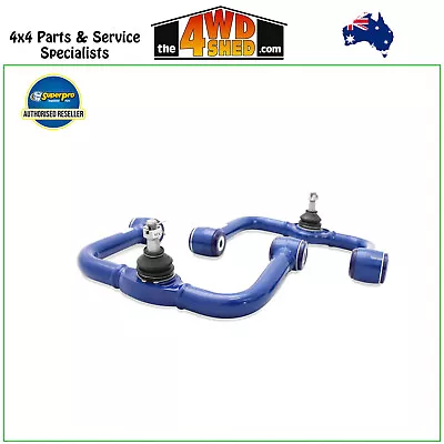 $729 • Buy SuperPro Fixed Offset Control Arm Kit Fit Nissan Navara D40 NP300 D23 Pathfinder