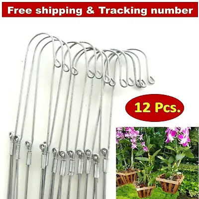 Hanging Wire Orchid Vanda Hanger Planter Flowers Baskets Plant Garden (4Legx12) • $29.43