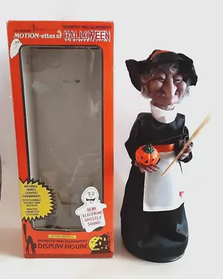 Vintage - Telco Motionette Witch - Tested Works - Halloween Decor • $39.99